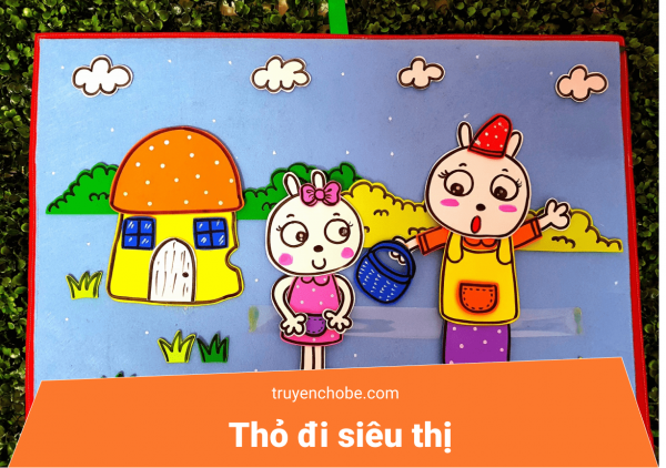 Thỏ đi siêu thị