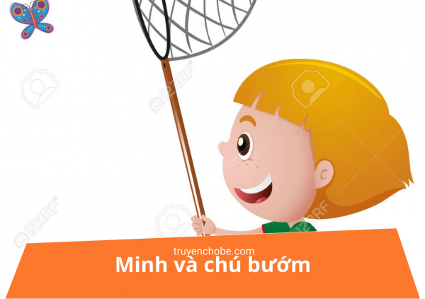 Minh bắt bướm