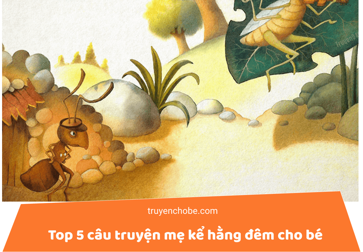 Top 5 câu truyện mẹ kể cho bé hằng đêm