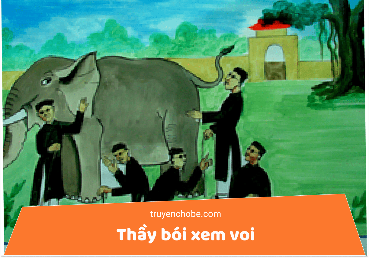 Thầy bói xem voi