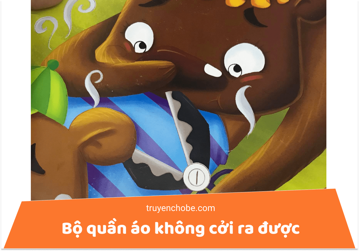 Bộ quần áo không cởi ra được