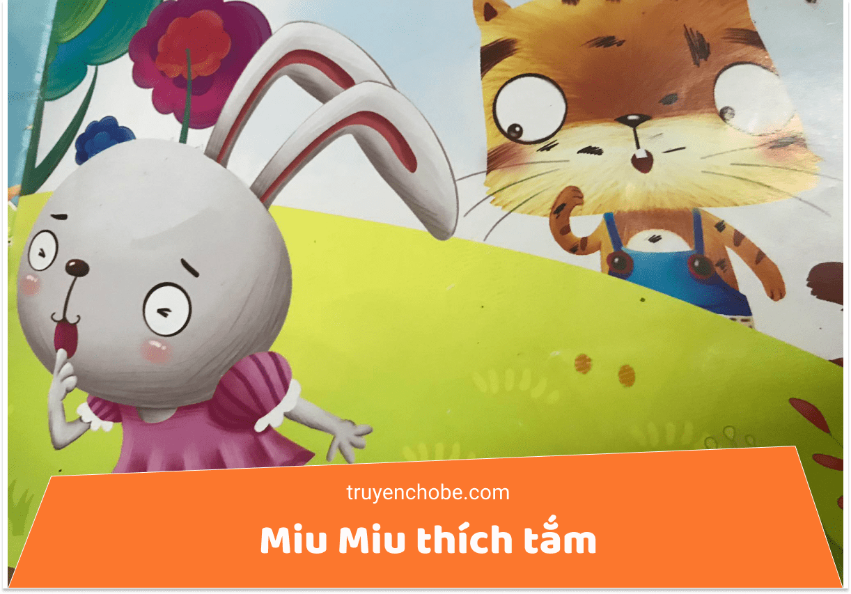 Miu Miu thích tắm