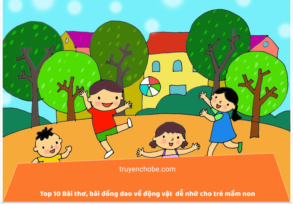 Thơ cho bé mầm non