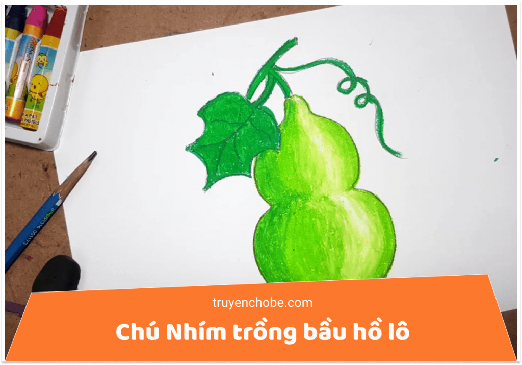 Chú Nhím trồng bầu hồ lô