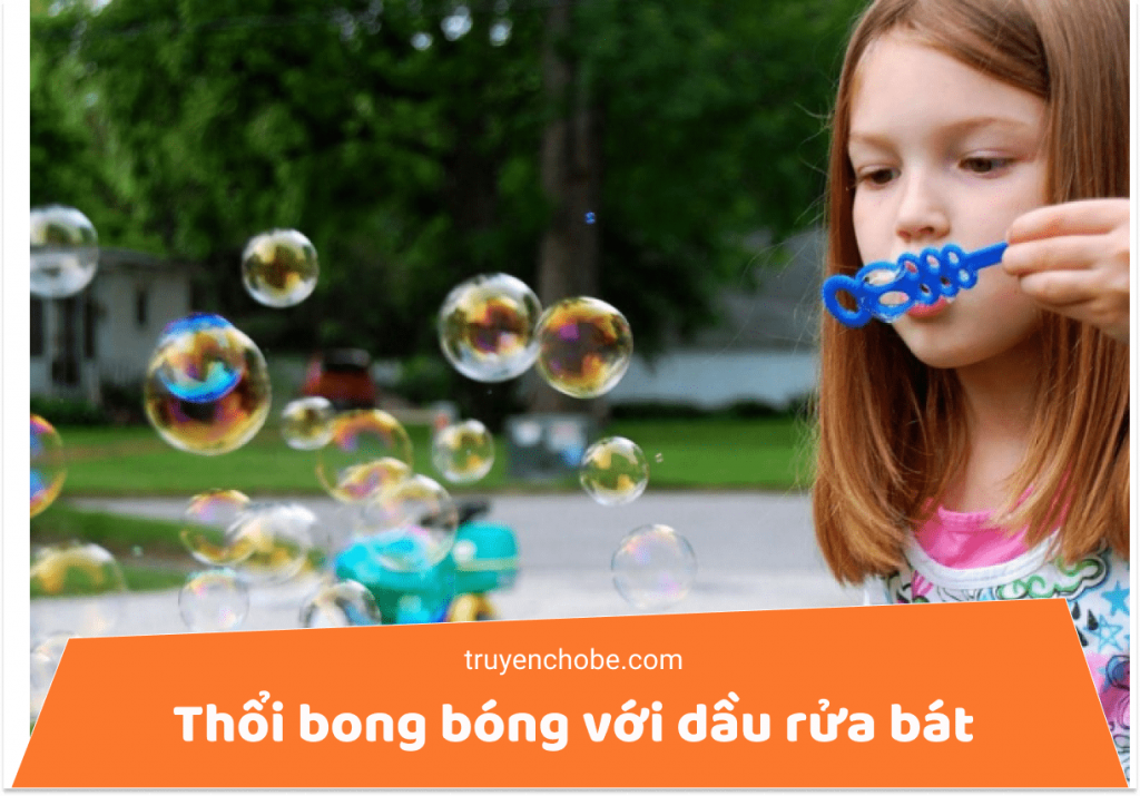 Thổi bong bóng xà phòng
