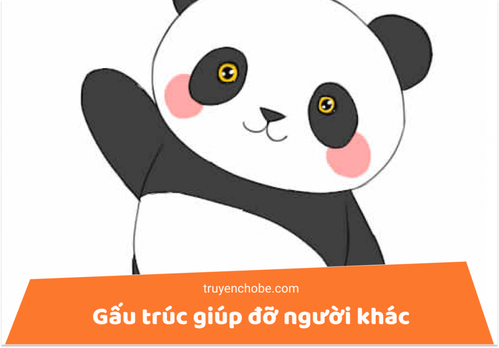 Gấu trúc giúp đỡ người khác