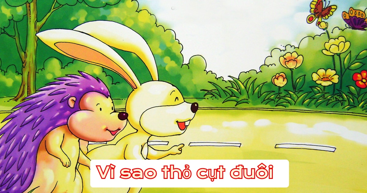 Truyện vì sao thỏ cụt đuôi