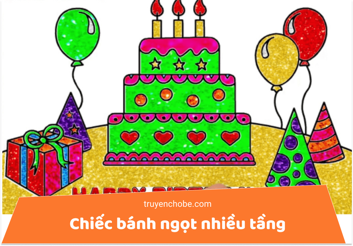 Chiếc bánh ngọt nhiều tầng