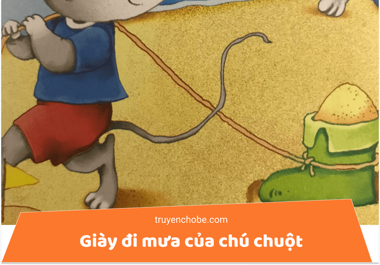 Giày đi mưa của chuột