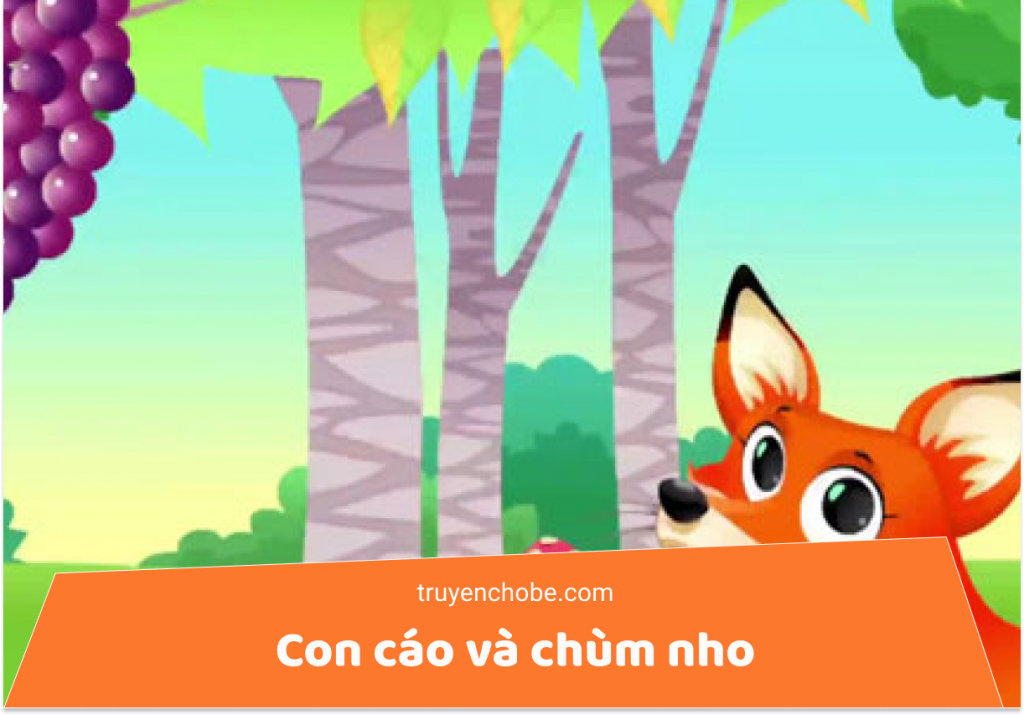 Con cáo và chùm nho