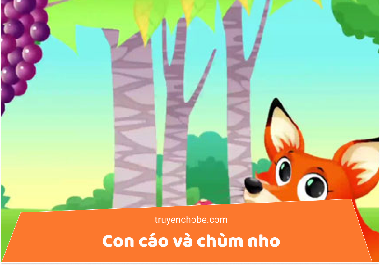 Con cáo và chùm nho