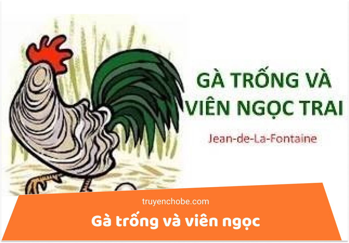 Gà trống và viên ngọc