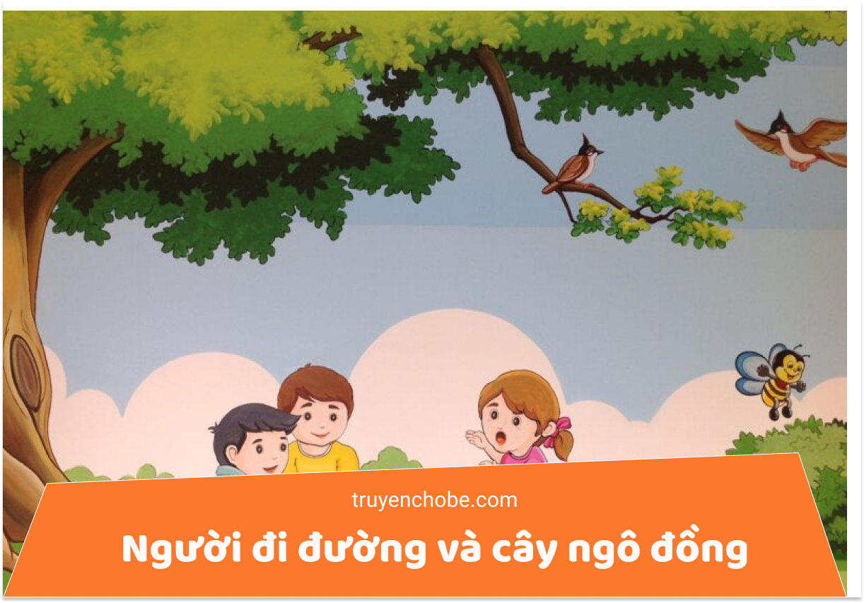 Người đi đường và cây ngô đồng