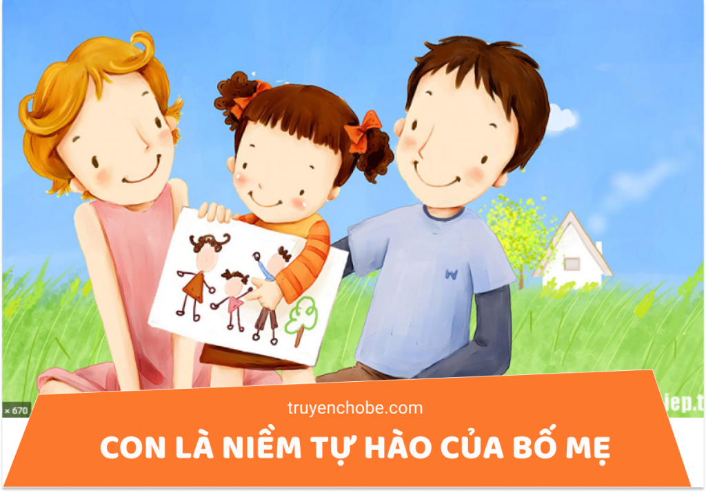 Bố mẹ luôn tự hào về con