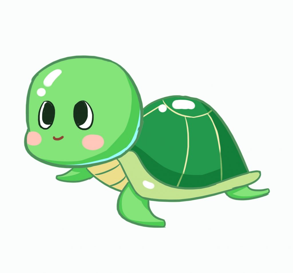 I am a little turtle