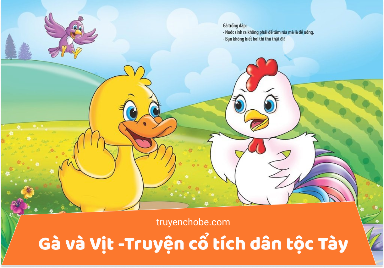 Gà và Vịt -Truyện cổ tích dân tộc Tày