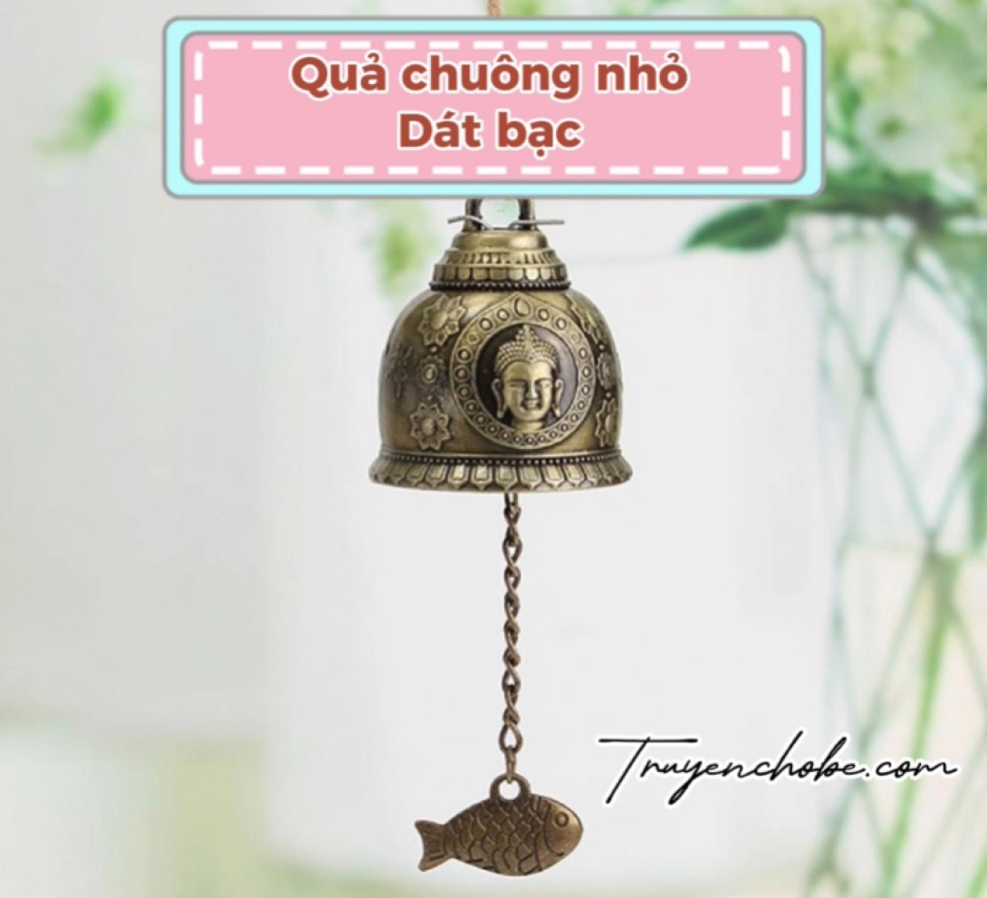 Quả chuông nhỏ dát bạc