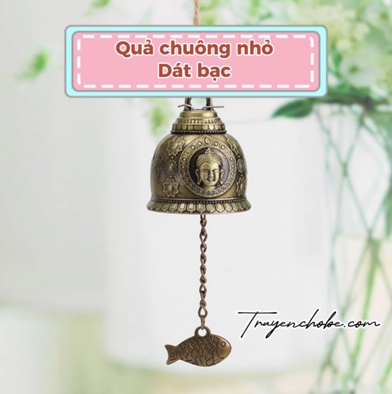 Quả chuông nhỏ dát bạc